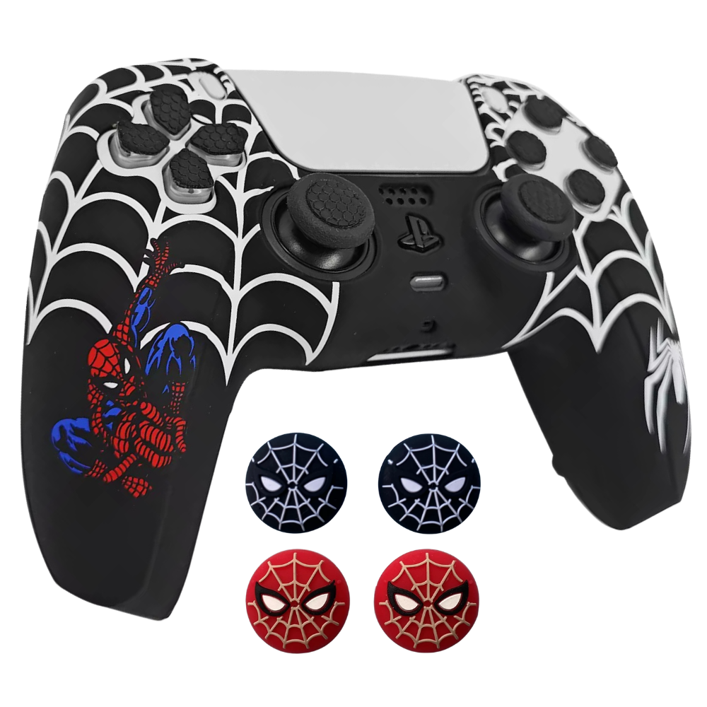 Spiderman PS5 Cover Set - Pro Black