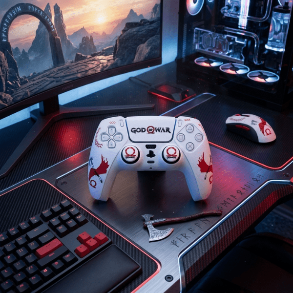 God of War PS5 Skin Set - White - Kool Millennials