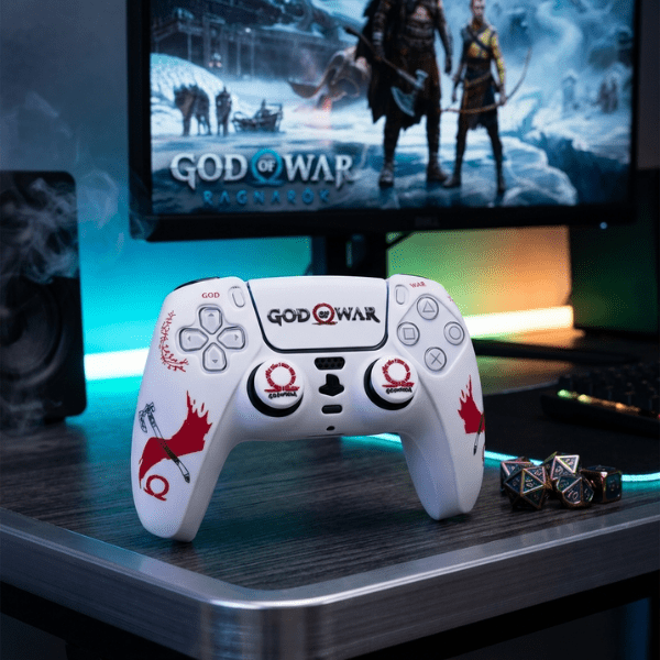 God of War PS5 Skin Set - White - Kool Millennials
