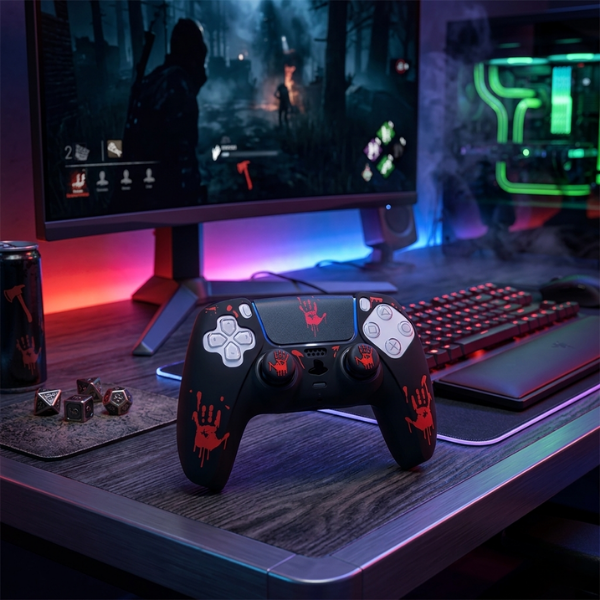 Hand Print PS5 Skin Set - Pro Red - Kool Millennials