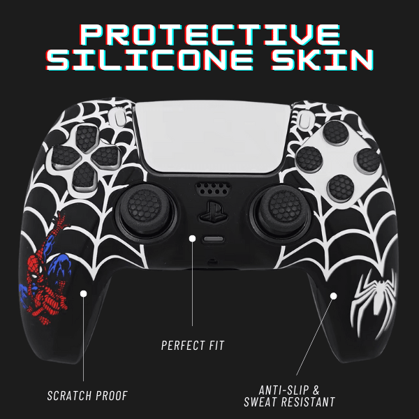 Spiderman PS5 Cover Set - Pro Black - Kool Millennials