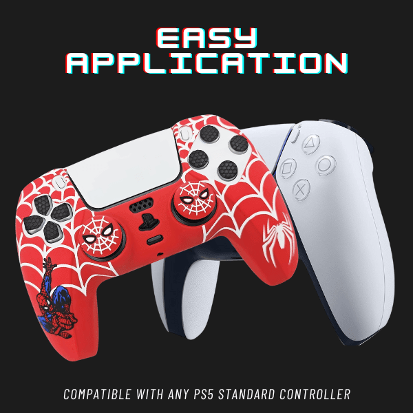 Spiderman PS5 Cover Set - Pro Red - Kool Millennials